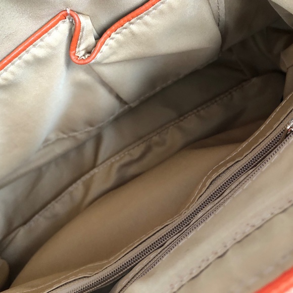 Orange leather bag - Picture 7 of 7